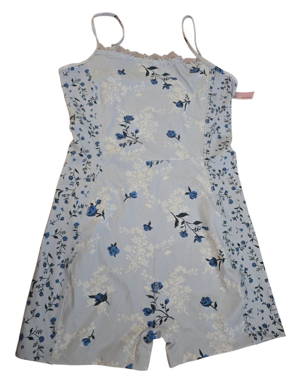 wild fable Light Blue Floral Slip Romper